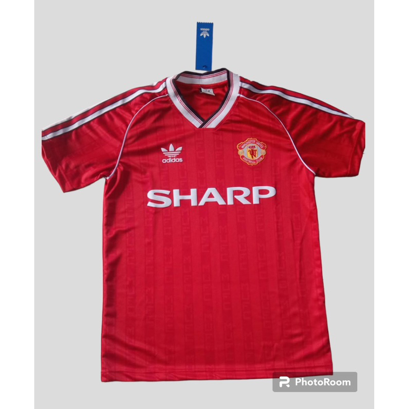 Retro Jersey Manudd home 88 Sharp Retro Jersey /classicjersey/united Retro