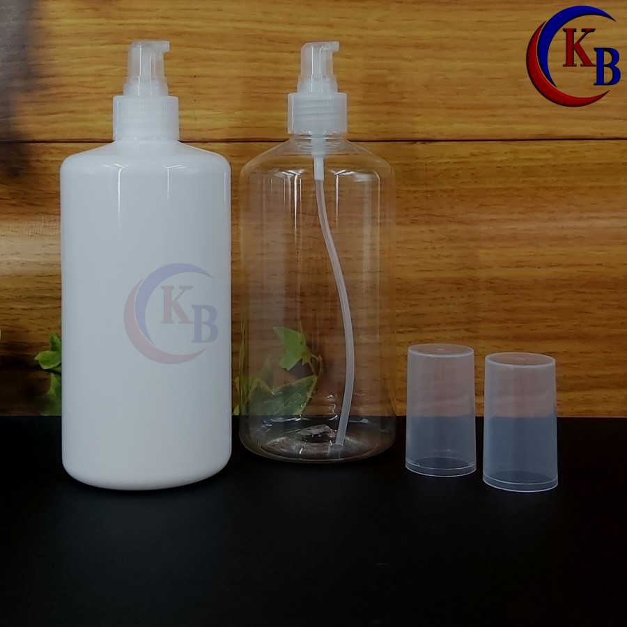 500ML FCN TREATMENT PUMP BOTTLE / ขวด PET 500ML / 24 แคปซูลคอ