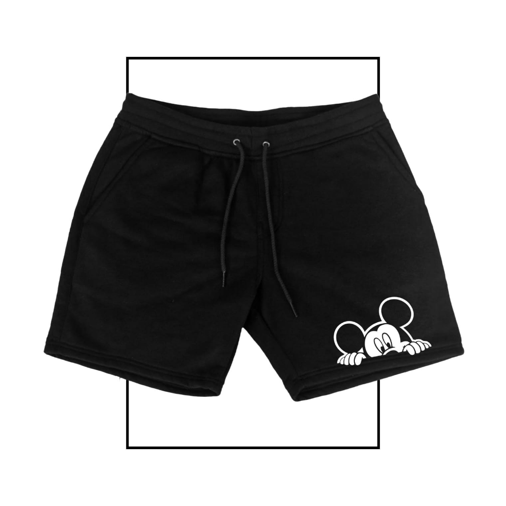 Mikey Mouse Shorts กางเกงขาสั้นผู้ชาย