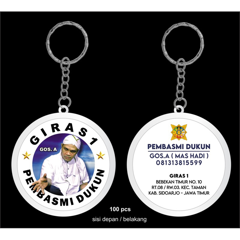 พวงกุญแจ GANTUNGAN GOS