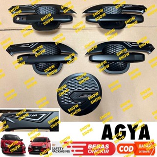 ฝาครอบถังน้ํามัน สีดํา สําหรับ Agya Ayla GR SPORT 2023 2024 2025