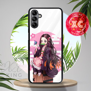 |An25| เคสกระจกเงา สําหรับ HP SAMSUNG A04S A13 A14 4G 5G | ขอเคส HP เคสแข็ง นิ่ม ปรับแต่งได้ | เคสโทรศัพท์มือถือ ลายการ์ตูนอนิเมะ HD MOTIF NEZUKO คุณภาพดี สําหรับ KIMETSU NO YAIBA