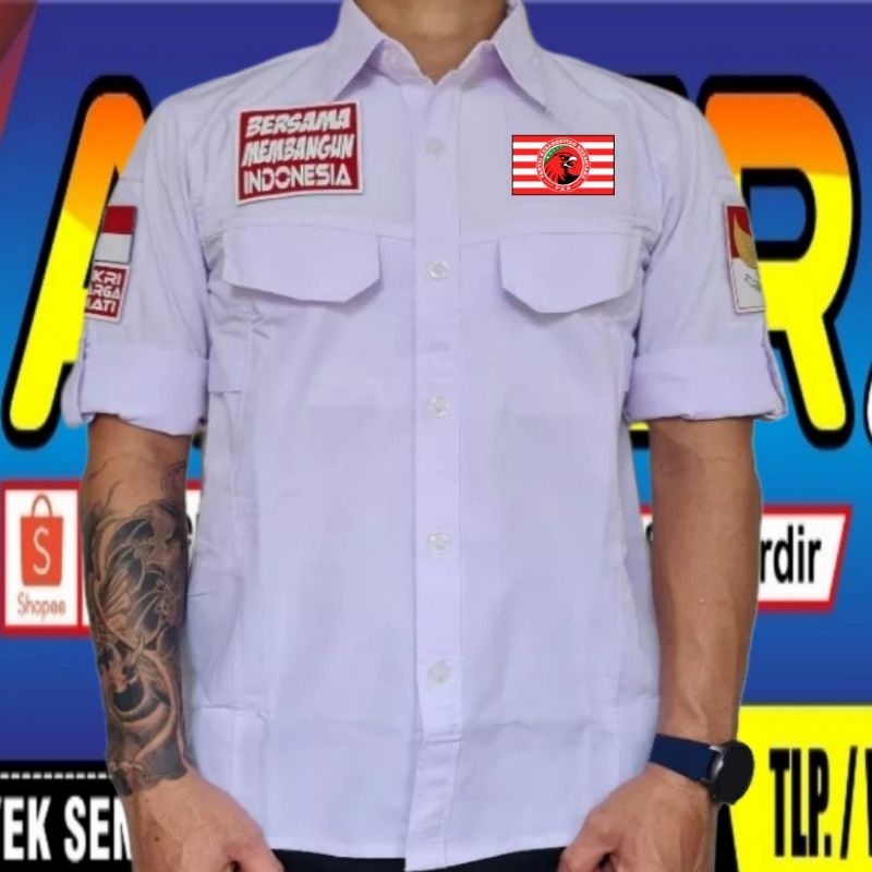 KEMEJA PKN ยุทธวิธีเสื้อ PKN ยุทธวิธีเสื้อ PKN พรรคยุทธวิธีเสื้อ PKN พรรคยุทธวิธีเสื้อ Nusantara Awa