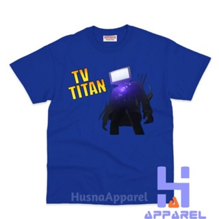 เสื้อยืด พิมพ์ลาย Titan TV MAN SKIBIDI TOILET สําหรับเด็ก