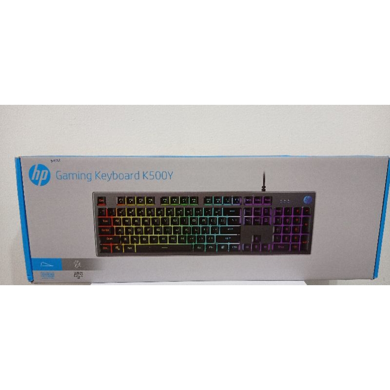 คีย์บอร์ดเกม HP K500Y-RGB (RUBBER DUMP) ต้นฉบับ