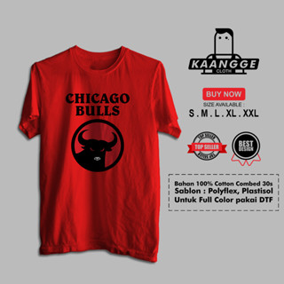 เสื้อยืด ลาย Chicago Bulls PDIP