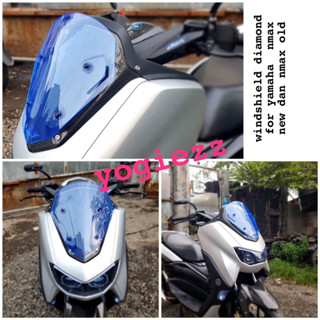 กระจกหน้ารถยนต์ ประดับเพชร สําหรับ yamaha nmax lama nmax nmax