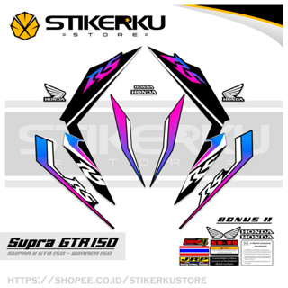 สติกเกอร์ ลาย SUPRA GTR150 HONDA WINNER 150 HONDA WINNER 150 GTR GTR150 SUPRA150 HONDA GTR150 SUPRA Father 150 THAILOOK ใหม่ล่าสุด ปัจจุบัน POLET STICKER STICKER stickerkustore MOTIF 16