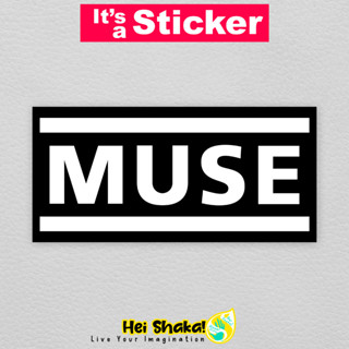 สติกเกอร์ไวนิล กันน้ํา ลายวงดนตรี Muse