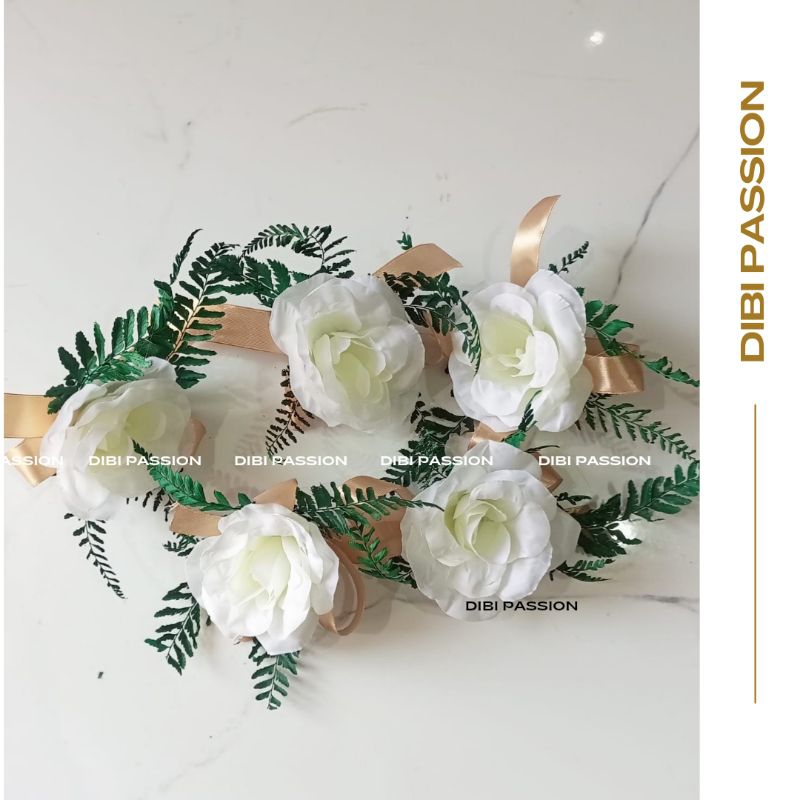 ตกแต่งดอกไม้ของขวัญ PARCEL GIFT HAMPERS / ของขวัญ RIBBON / READY TO USE DECORATIVE FLOWERS RIBBON FL
