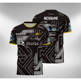 เสื้อกีฬาแขนสั้น ลายทีม MPL Season 12 Free Nickname 2023