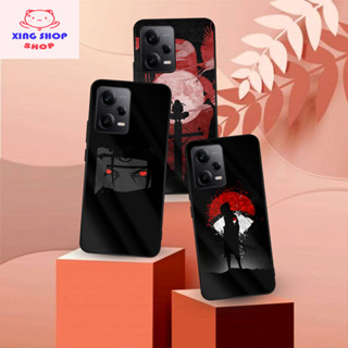 [CF25] เคสมันวาว Xiaomi Redmi Note 12 4G 5G| Redmi NOTE 12 PRO 4G | Poco X5 |เคสโทรศัพท์มือถือ ลายกลิตเตอร์ Itachi Motif Hp