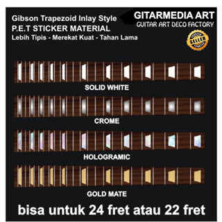 ขาย GIBSON TRAPEZOID สติกเกอร์ฝังเฟรตกีตาร์สากล