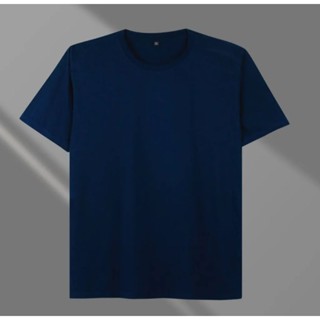 เสื้อยืดแขนสั้น ผ้าฝ้าย ลาย POLOS COMBED 30S สีกรมท่า