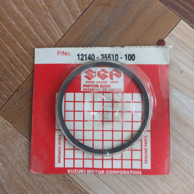 แหวนลูกสูบแหวนลูกสูบแหวนลูกสูบ os 100 Suzuki Rc 100 rc bravo ทอร์นาโด Original SGP