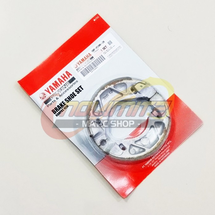 ผ้าเบรคหลังสําหรับ Aerox 155 RX King Yamaha อะไหล่แท้ 5BP-F530K-20