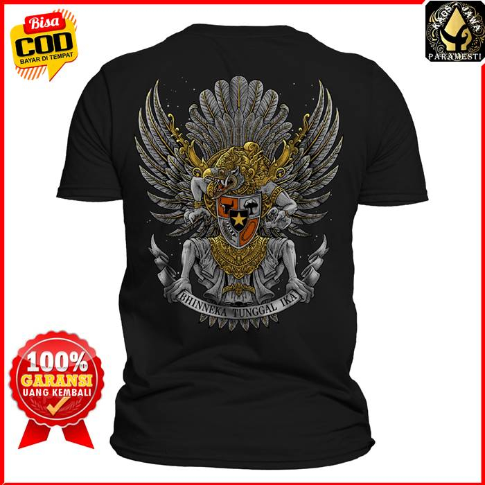 เสื้อยืด ลาย garuda Indonesia culture Distro August 17th 1945th ขนาดใหญ่ สําหรับผู้ชาย XXL 3XL 4XL 5