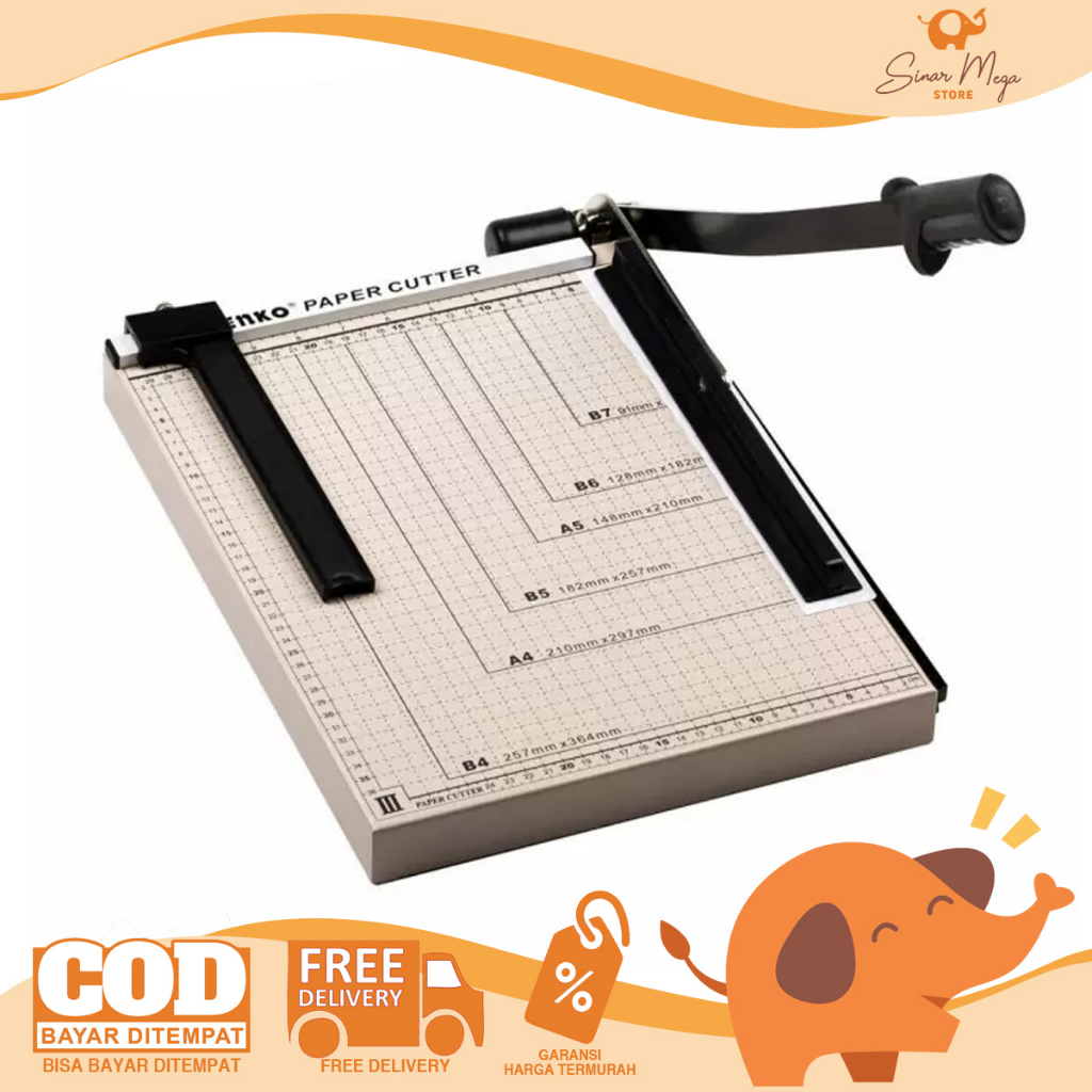 Kenko Paper Trimmer 12" x 15" B4 (โลหะ) / เครื่องตัดกระดาษ B4