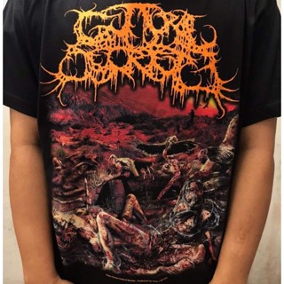 เสื้อยืด ลาย Reek Of Pubescent Despoilment GUTTURAL SECRETE