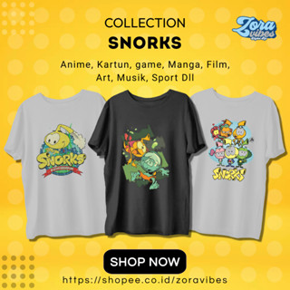 เสื้อยืด ลาย Snorks Combed 30s