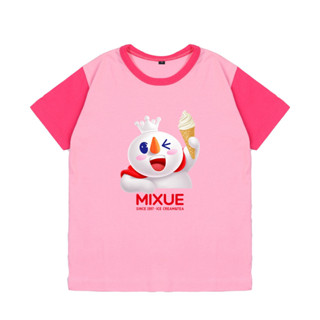 เสื้อยืดคอกลม พิมพ์ลายเกมเมอร์ Distros Distros MIXUE 1-9 ปี สําหรับเด็กผู้ชาย และเด็กผู้หญิง 2022