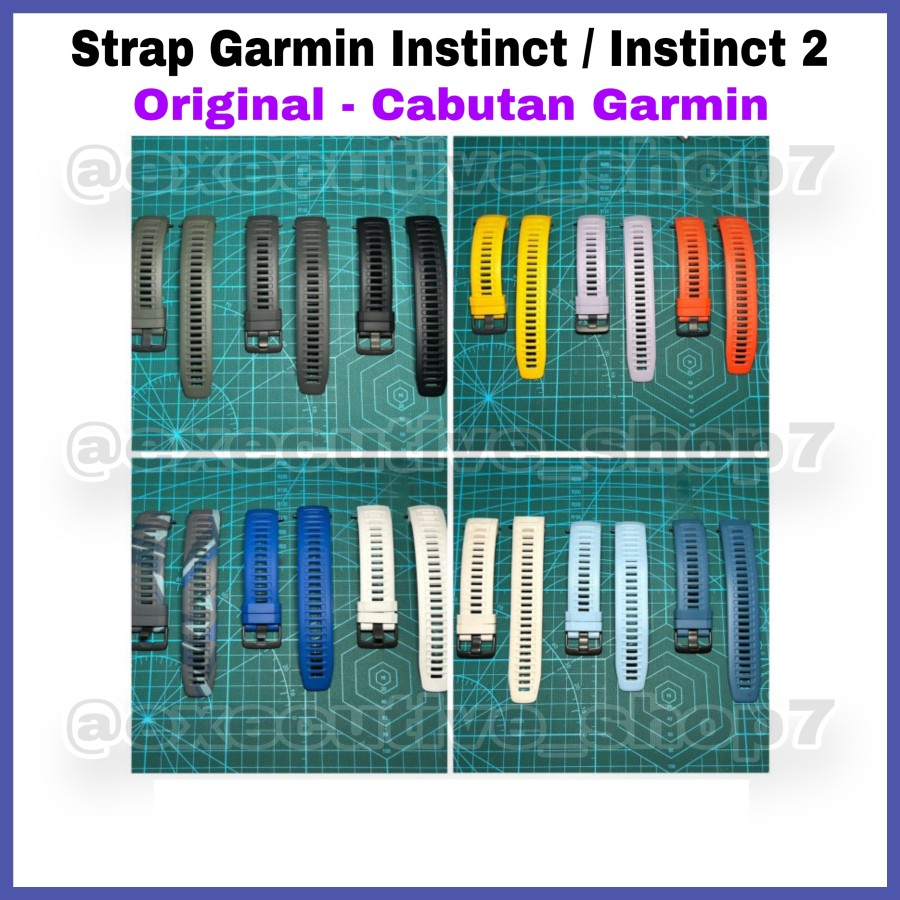 Garmin Instinct/Instinct 2 สายนาฬิกาข้อมือ ของแท้ - แบตเตอรี่ Garmin