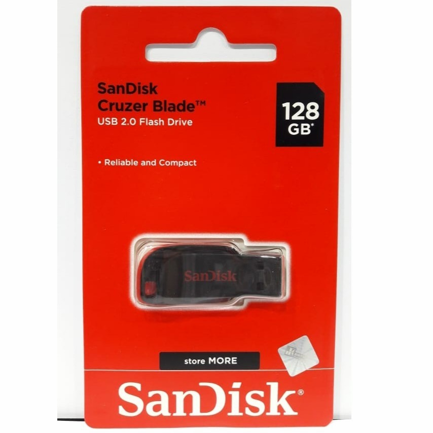 SanDisk Flashdisk 128GB Cruzer Blade CZ50 SanDisk ของแท้