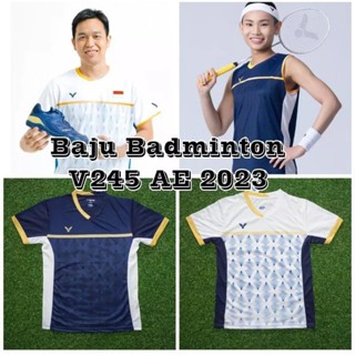 เสื้อเชิ้ตแบดมินตัน V245 All england 2023