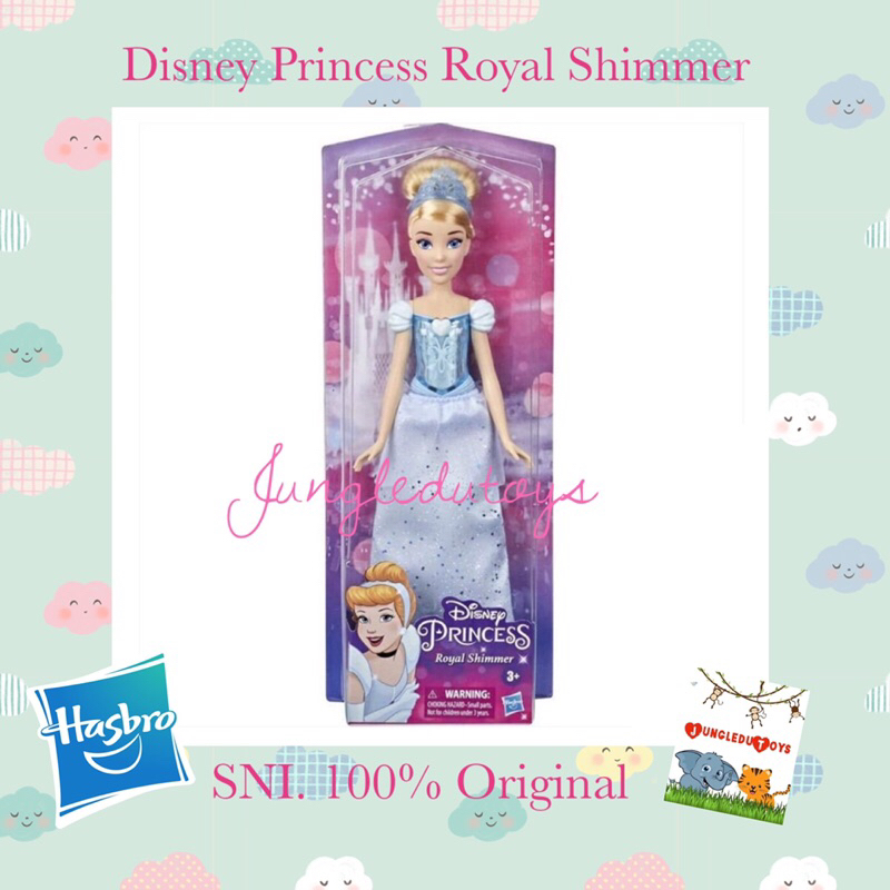 ตุ๊กตาเจ้าหญิงดิสนีย์ Hasbro Cinderella Royal Shimmer ของเล่นสําหรับเด็กผู้หญิง