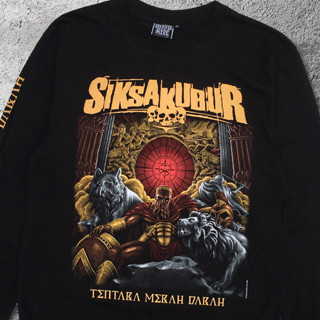 Merah Siksakubur เสื้อยืดแขนยาว - Army Red Blood