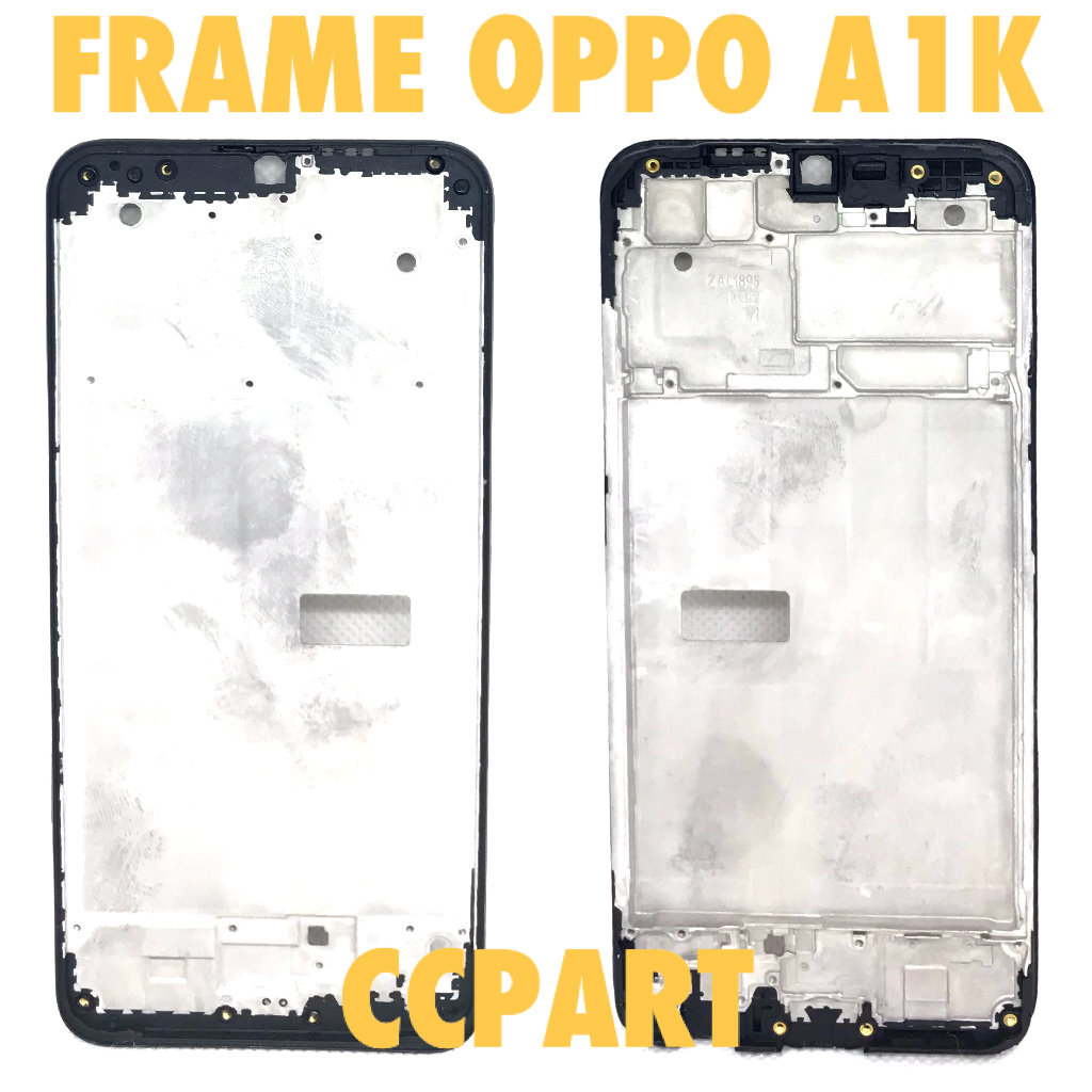 กรอบ LCD / ฐาน LCD / กระดูกกลาง LCD Oppo A1K Realme C2
