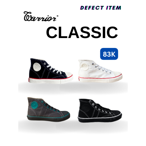 Warrior Classic High Shoes 100% Original Loudwell