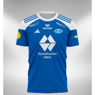 เสื้อกีฬาแขนสั้น ลายทีมชาติฟุตบอล Jersey Molde Home 2023 2024
