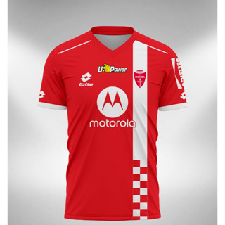 เสื้อกีฬาแขนสั้น ลายทีม Monza Home Away Jersey 2023 2024