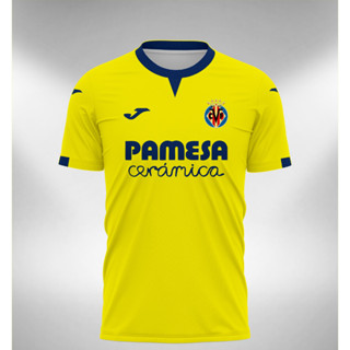 เสื้อกีฬาแขนสั้น ลายทีม Villarreal Home 2023 2024