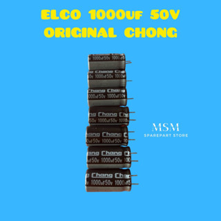 Elco 1000uf 50V ของแท้ CHONG