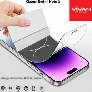 Vivan ไฮโดรเจล Xiaomi Redmi Note 2 ป้องกันรอยขีดข่วน ของแท้ คริสตัลใส ป้องกันหน้าจอ ป้องกันเต็มรูปแบบ