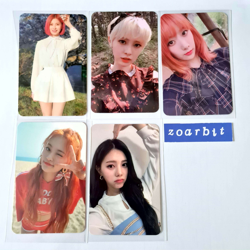 เขาโฟโต้การ์ด ♡ (yebin eunice somyi eunchae) yolo นําเสนอ summer ade Wwoo flower 4 seasons f4s กอด u