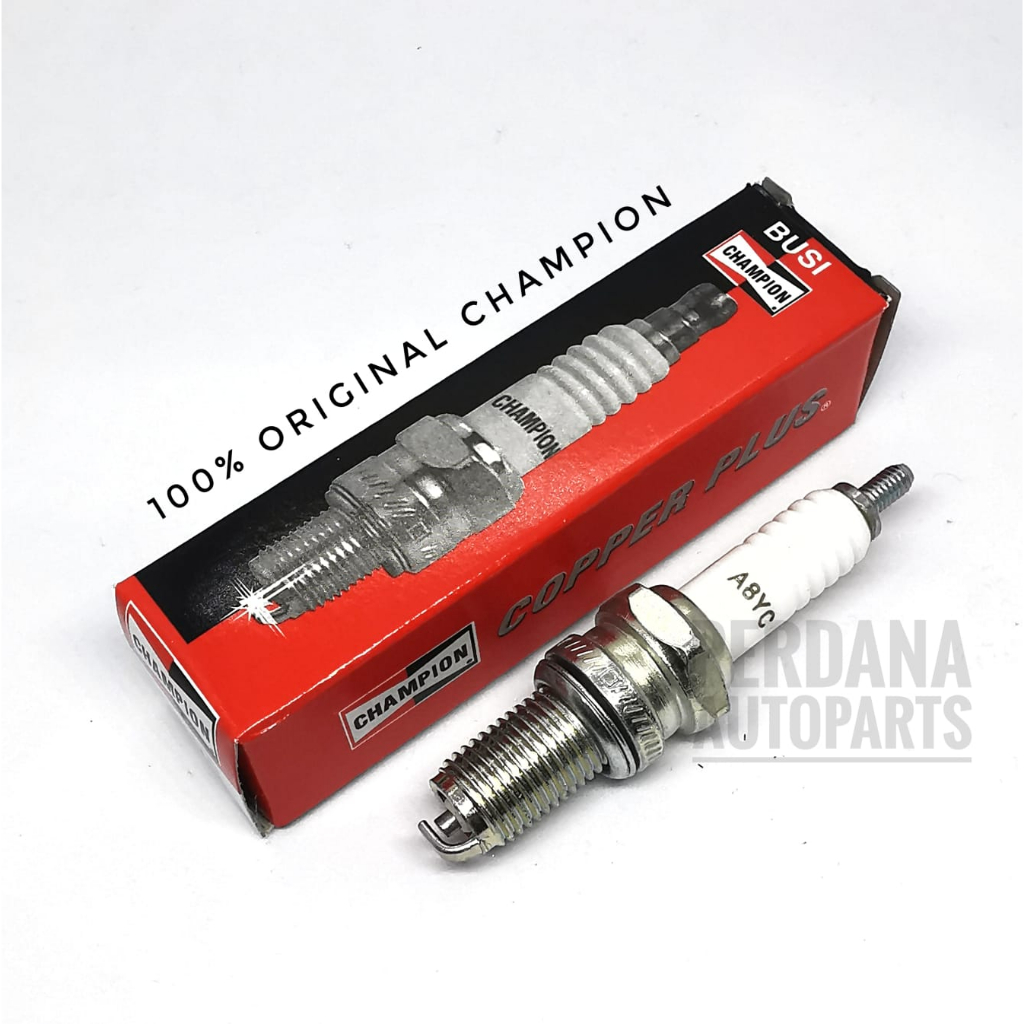 CHAMPION หัวเทียนสําหรับ Honda Tiger 2000, Tiger Revo, Megapro Carbu 160, GL Max 125, GL Pro 160, CB