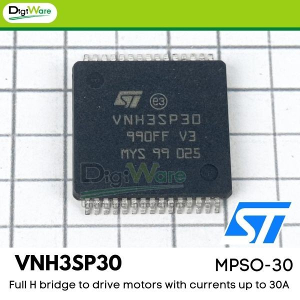 มอเตอร์ไดร์เวอร์ IC 30A VNH3SP30 เกรด 2