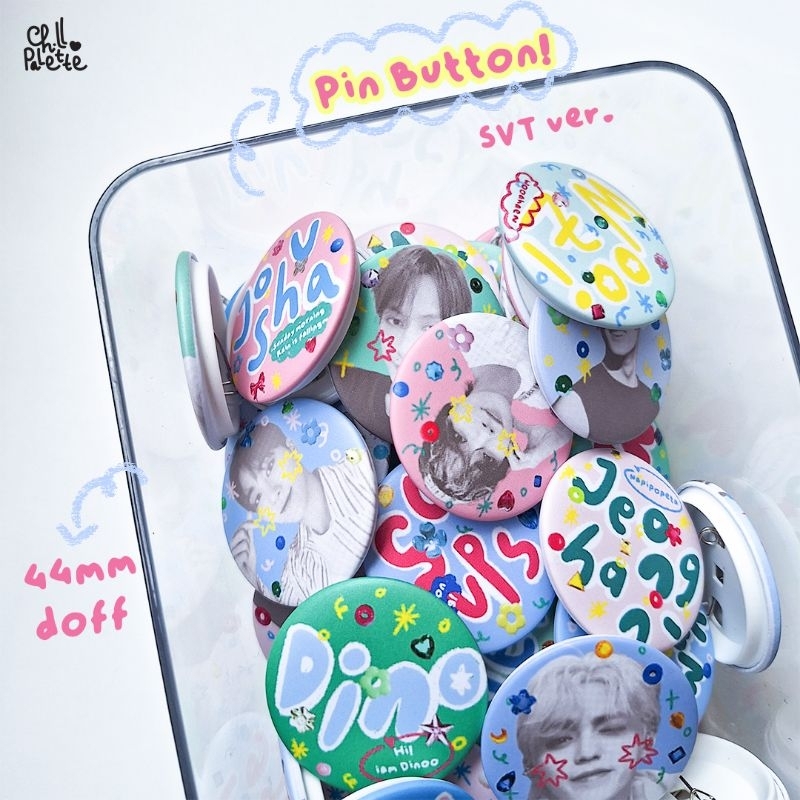 Seventeen PIN BUTTON ver