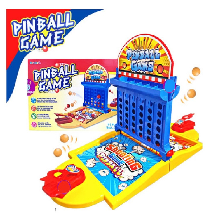 เกมพินบอลของเล่นโยนบอลของเล่นเกมกระดาน PIN BALL FAMILY TOY YG3