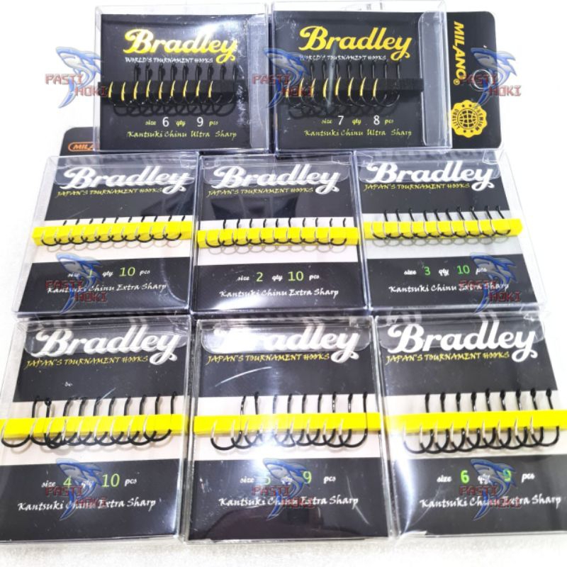 MATA BRADLEY MILANO & BRADLEY GOLD PREMIUM ตะขอตกปลา
