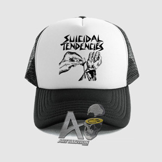 Distro Net Trucker Hat - Suicidal Tendencies Estadio Del Rayo Hat Band โลโก้พรีเมี่ยมล่าสุด