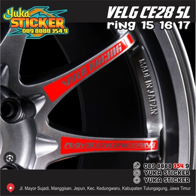 สติ๊กเกอร์ Ce28 SL VELG