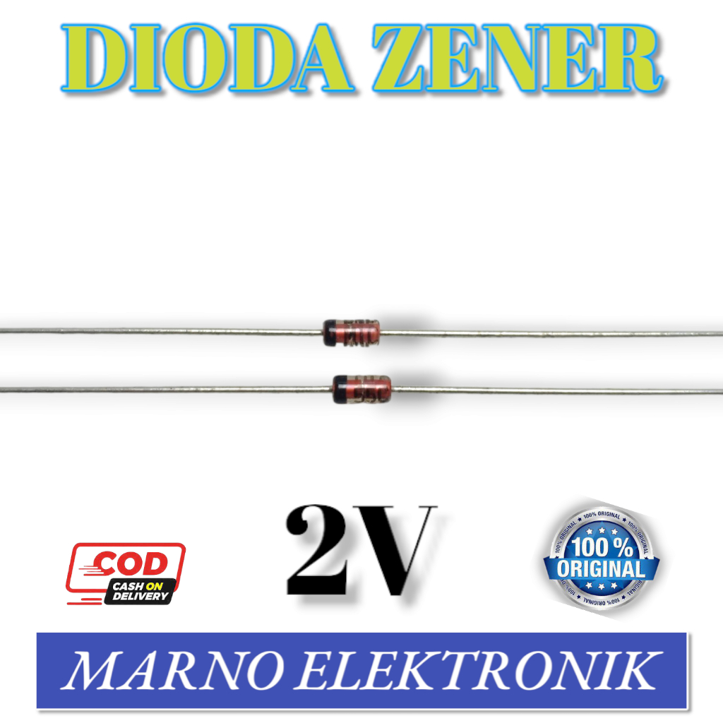 ZENER DIODE 1/2 0.5 WATT 10x 2V 2.7V 3V 3.9V 4.3V 4.7V 5.1V 5.6V 6.2V 6.8V