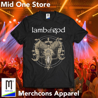 M268/kaos BAND LAMB OF GOD TAG MERCHCONS ขนาดภายนอก / KAOS Music DISTRO