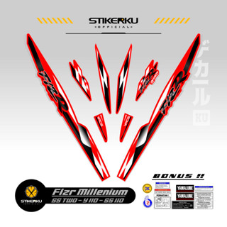 สติกเกอร์ F1ZR MOTIF 7 STICKER FIZR Z SS TWO Y110 Ss110 สติกเกอร์ ติดตกแต่ง ลิสต์ เสา เสา เรียบง่าย เรียบง่าย รูปแบบ คริสตัล FIZR สติกเกอร์