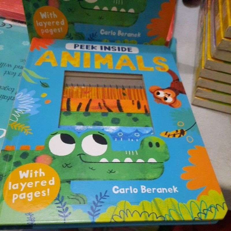 BBW BOOK - Peek Inside Animals (Board Book)
