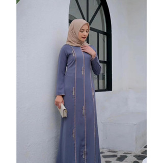 Gamis TERBARU ANESHA DRESS CB M L XL XXL LD 110material BABYDOLL ชุดเดรส ประดับเลื่อม หรูหรา สไตล์เกาหลี สําหรับผู้หญิง ผู้ใหญ่